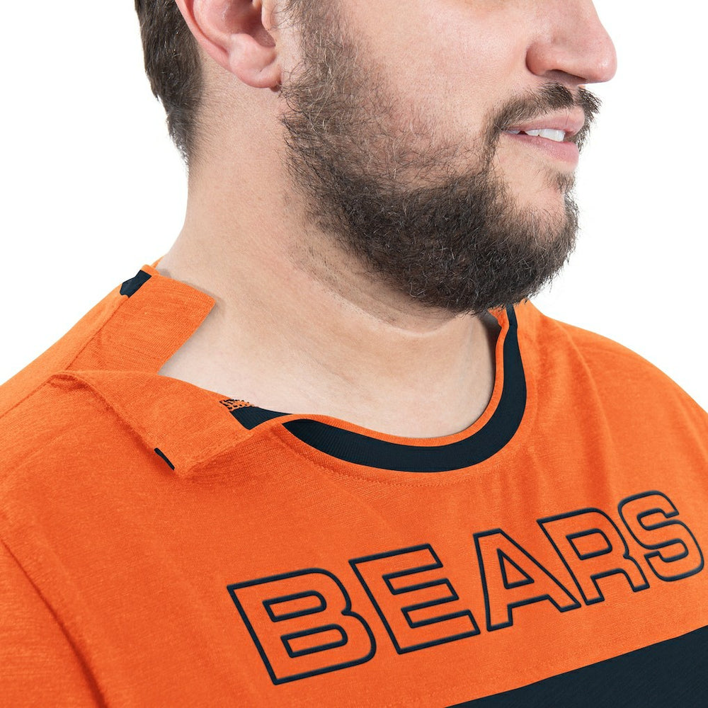 Chicago Bears G-III Sports by Carl Banks Adaptive Outlast Long Sleeve T-Shirt - Navy/Orange - NFL