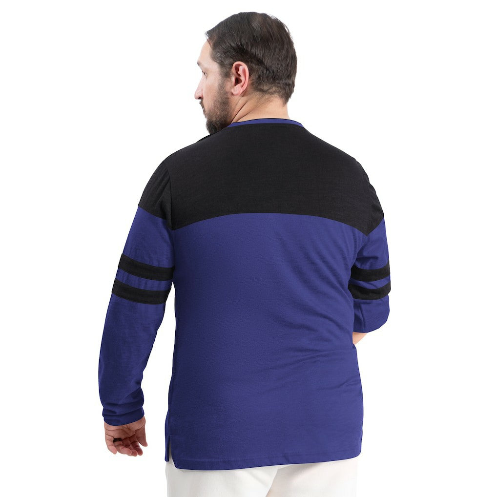 Baltimore Ravens G-III Sports by Carl Banks Adaptive Outlast Long Sleeve T-Shirt - Purple/Black - NFL