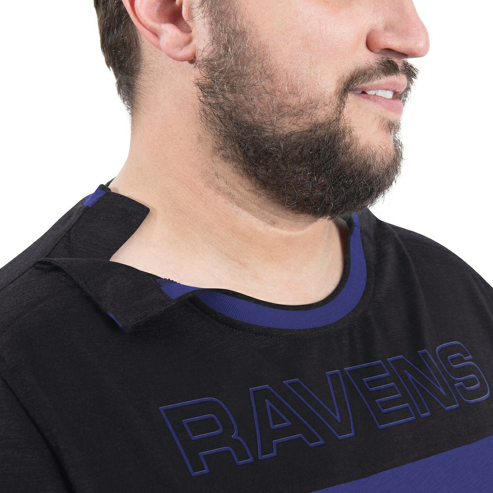 Baltimore Ravens G-III Sports by Carl Banks Adaptive Outlast Long Sleeve T-Shirt - Purple/Black - NFL