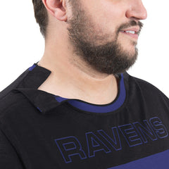 Baltimore Ravens G-III Sports by Carl Banks Adaptive Outlast Long Sleeve T-Shirt - Purple/Black - NFL