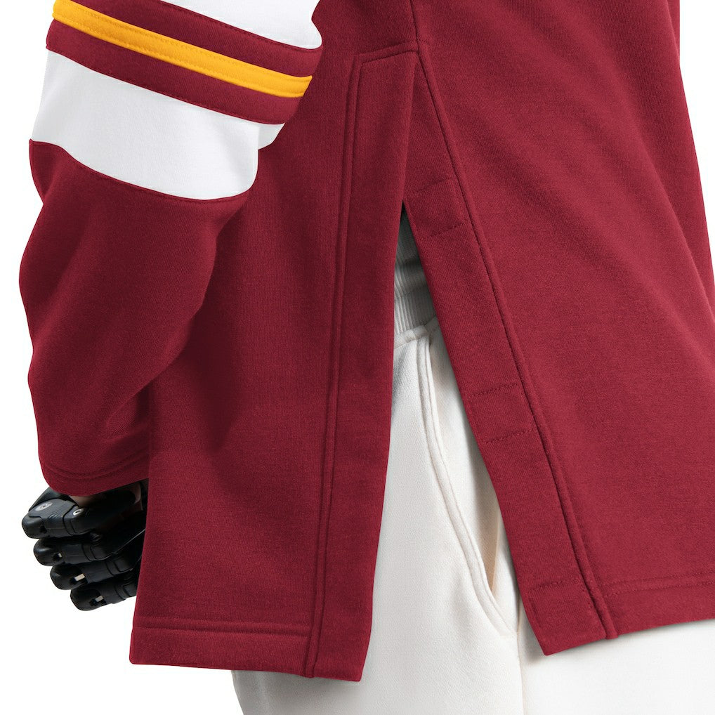 Washington Commanders G-III Sports by Carl Banks Adaptive Lord Stanley Crewneck Sweatshirt - Burgundy - NFL