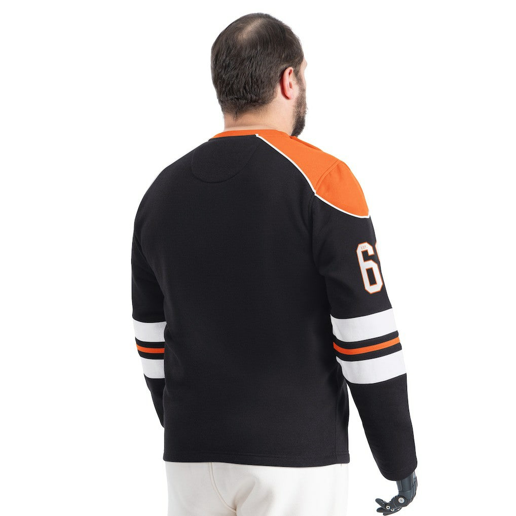 Cincinnati Bengals G-III Sports by Carl Banks Adaptive Lord Stanley Crewneck Sweatshirt - Black - NFL