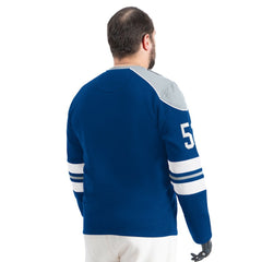 Indianapolis Colts G-III Sports by Carl Banks Adaptive Lord Stanley Crewneck Sweatshirt - Royal - NFL