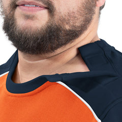Denver Broncos G-III Sports by Carl Banks Adaptive Lord Stanley Crewneck Sweatshirt - Orange - NFL