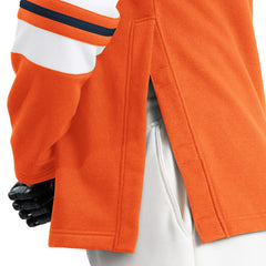 Denver Broncos G-III Sports by Carl Banks Adaptive Lord Stanley Crewneck Sweatshirt - Orange - NFL