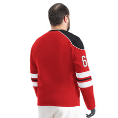 Atlanta Falcons G-III Sports by Carl Banks Adaptive Lord Stanley Crewneck Sweatshirt - Red - NFL