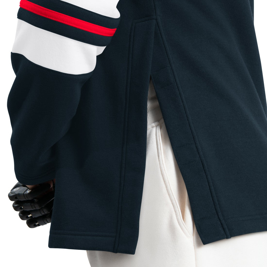 Houston Texans G-III Sports by Carl Banks Adaptive Lord Stanley Crewneck Sweatshirt - Navy - NFL