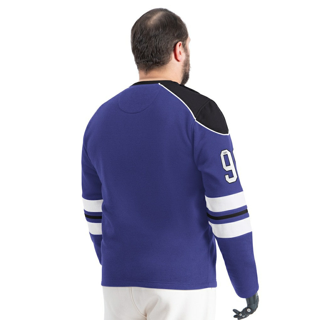 Baltimore Ravens G-III Sports by Carl Banks Adaptive Lord Stanley Crewneck Sweatshirt - Purple - NFL
