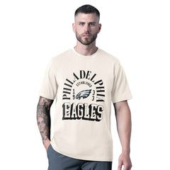 Philadelphia Eagles MSX by Michael Strahan Whiteout Vintage T-Shirt - White - NFL