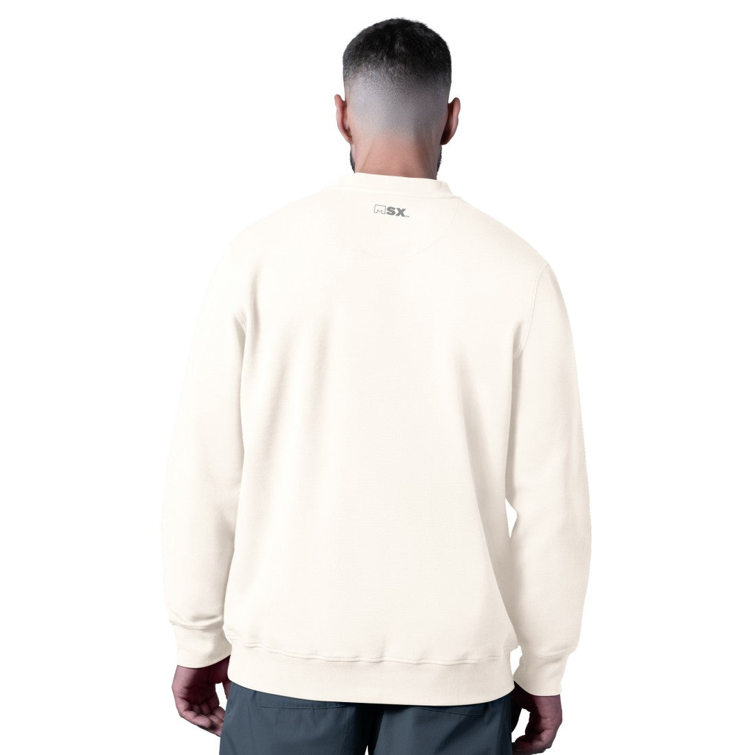 Green Bay Packers MSX by Michael Strahan Whiteout Tri-Blend Sweatshirt - White - NFL