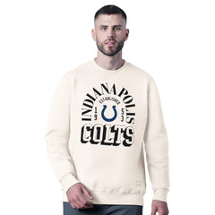 Indianapolis Colts MSX by Michael Strahan Whiteout Tri-Blend Sweatshirt - White - NFL
