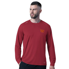 Washington Commanders MSX by Michael Strahan Forward Long-Sleeve T-Shirt - Burgundy - NFL