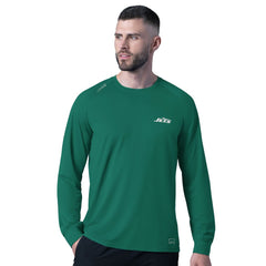 New York Jets MSX by Michael Strahan Forward Long-Sleeve T-Shirt - Green - NFL