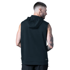 Houston Texans MSX by Michael Strahan Tri-Blend Rebound Sleeveless Hoodie - Navy - NFL