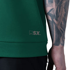 New York Jets MSX by Michael Strahan Tri-Blend Rebound Sleeveless Hoodie - Green - NFL