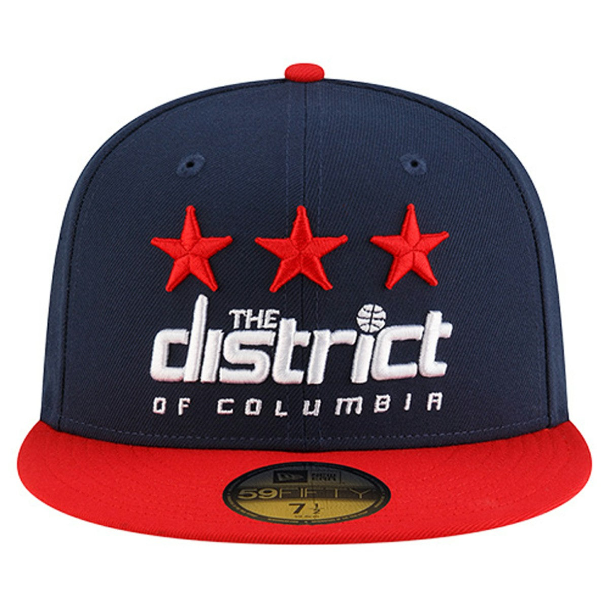 New Era Washington Wizards Statement Edition Jersey Hook 59Fifty Fitted Hat Navy