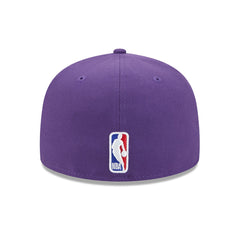 New Era Los Angeles Lakers Jersey Hook Statement Edition 59FIFTY Fitted Hat Purple