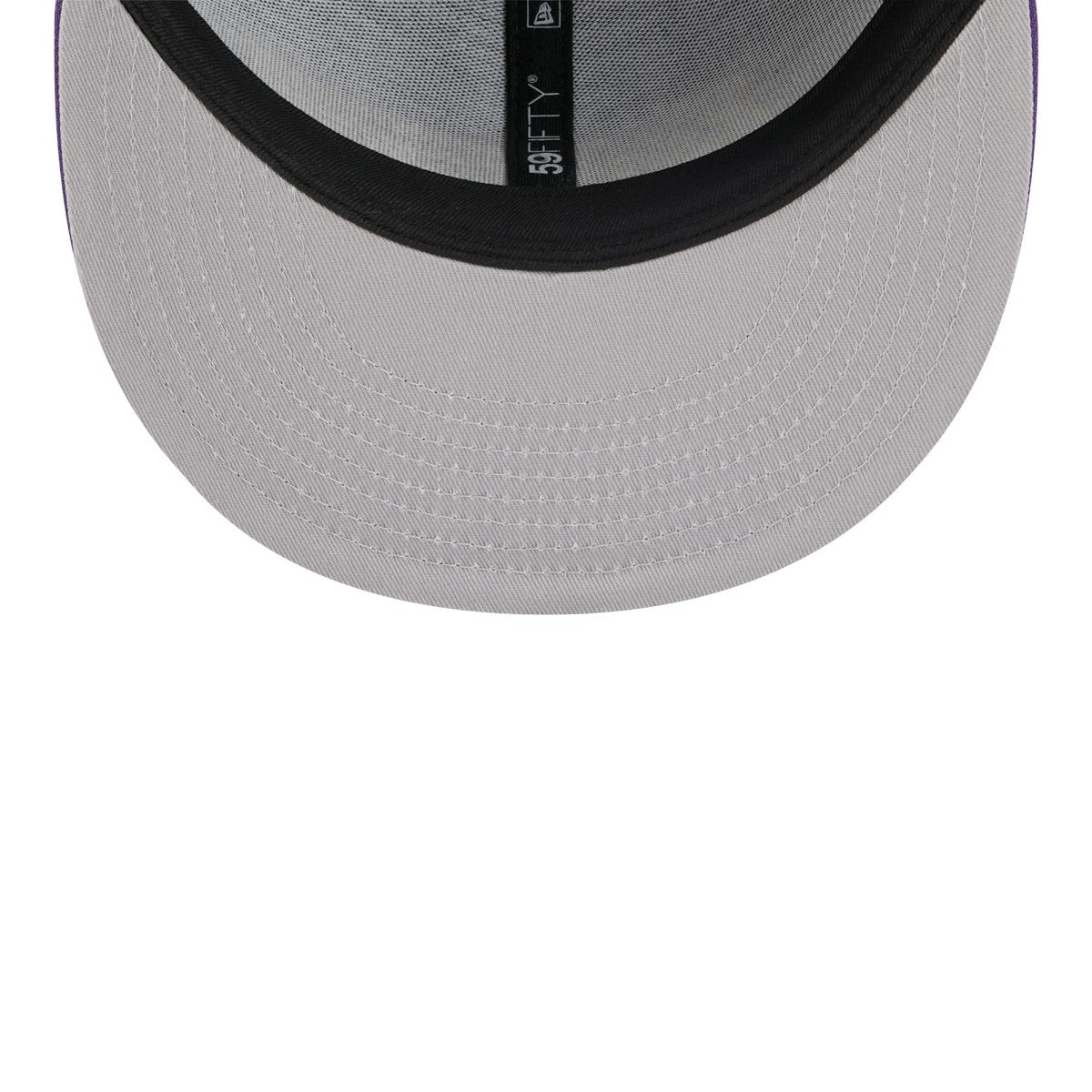 New Era Los Angeles Lakers Jersey Hook Statement Edition 59FIFTY Fitted Hat Purple