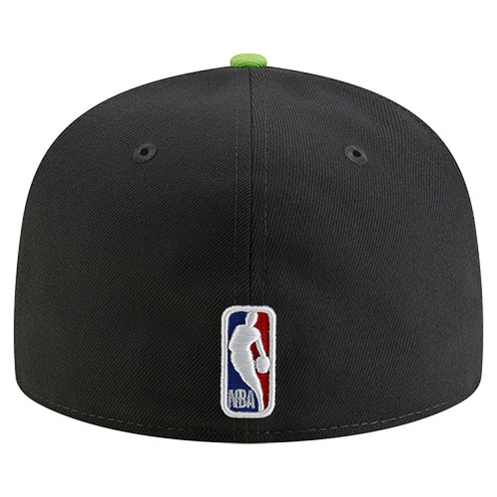 New Era Minnesota Timberwolves Statement Edition Jersey Hook 59Fifty Fitted Hat Charcoal