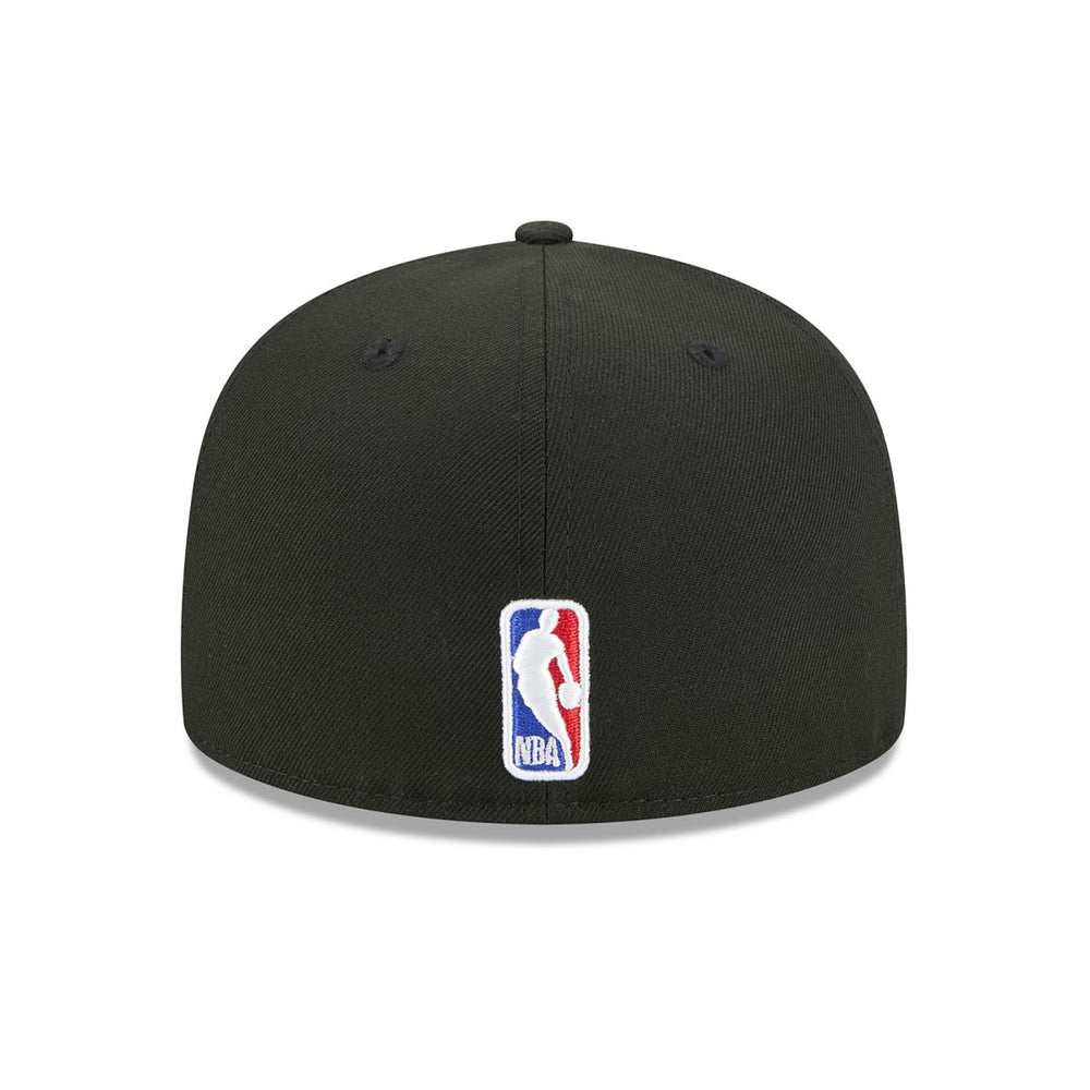 New Era New York Knicks Jersey Hook Statement Edition 59FIFTY Fitted Hat Black/Blue