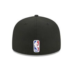 New Era New York Knicks Jersey Hook Statement Edition 59FIFTY Fitted Hat Black/Blue