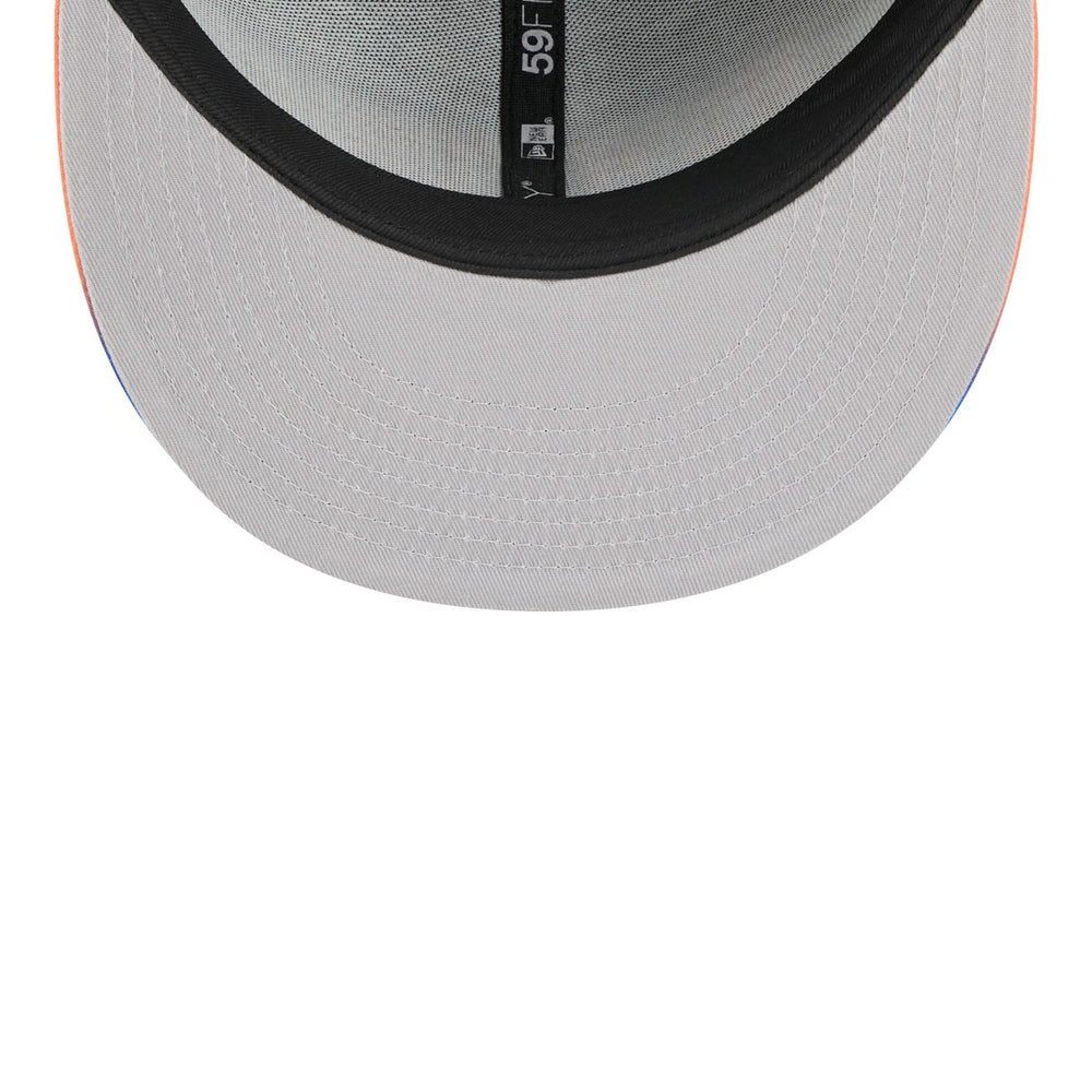 New Era New York Knicks Jersey Hook Statement Edition 59FIFTY Fitted Hat Black/Blue