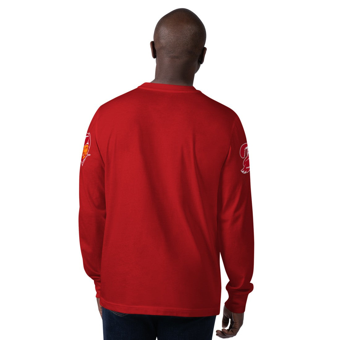 Tampa Bay Buccaneers Starter Extreme Clutch Hit Vintage Logo Long Sleeve T-Shirt - Red - NFL