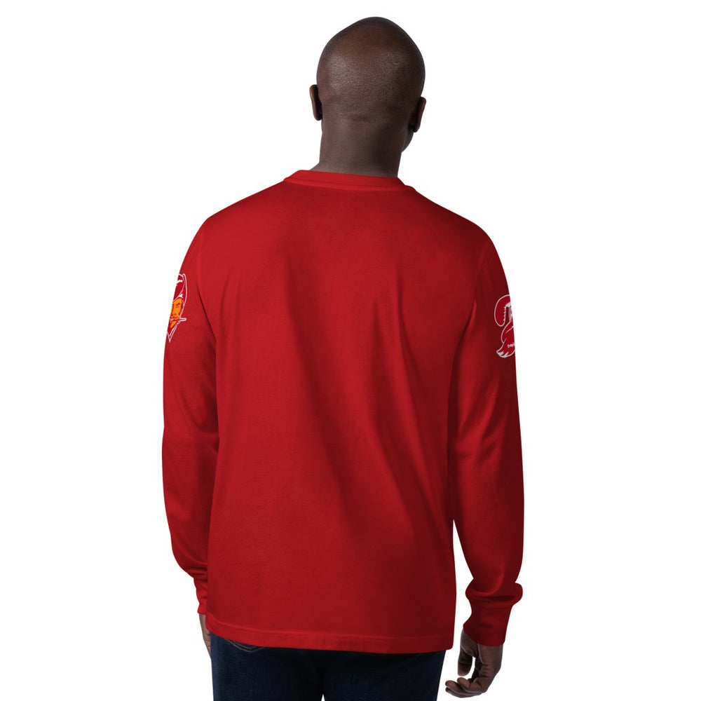 Tampa Bay Buccaneers Starter Extreme Clutch Hit Vintage Logo Long Sleeve T-Shirt - Red - NFL