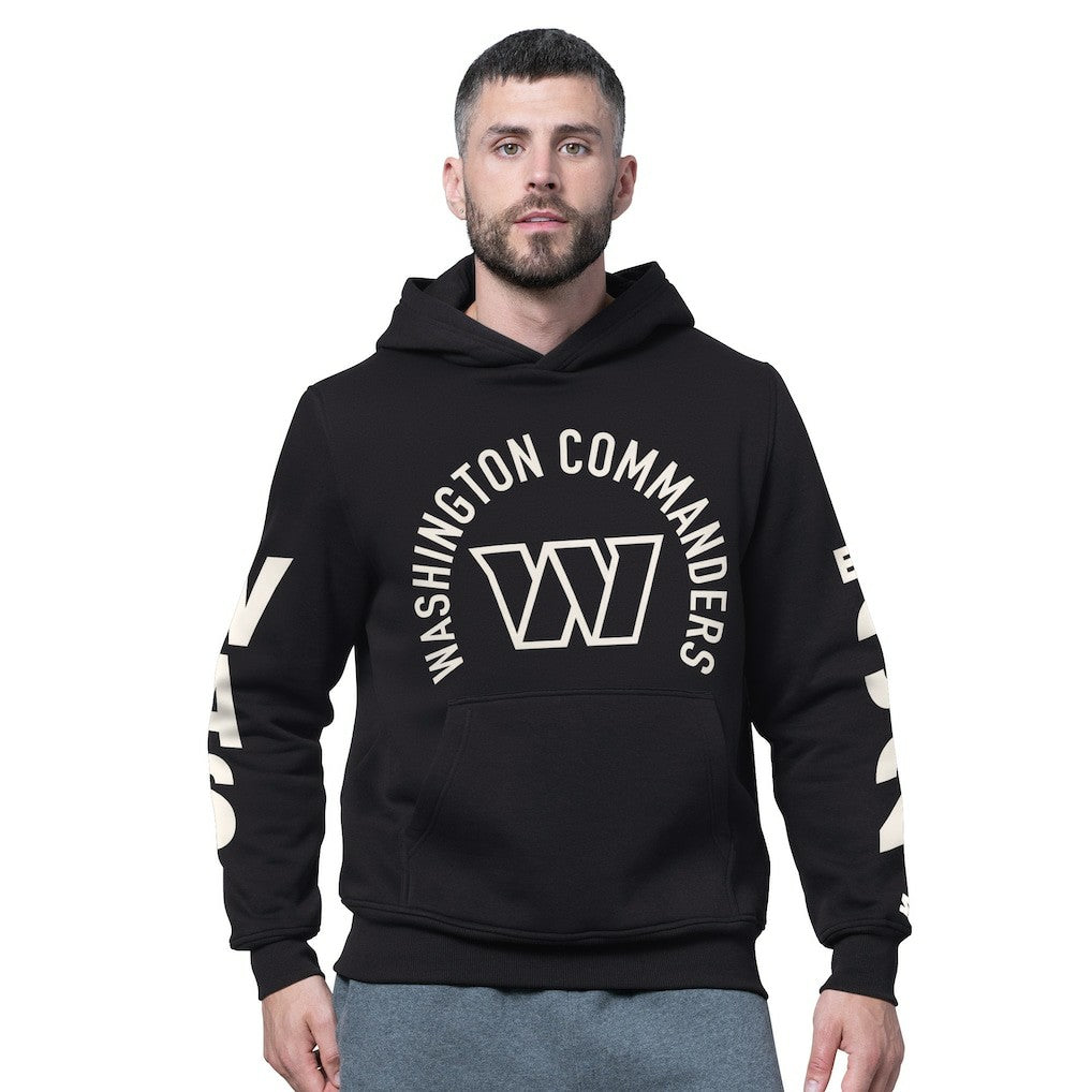 Washington Commanders Starter Handoff Fleece Hoodie Sweatshirt - Black - NFL