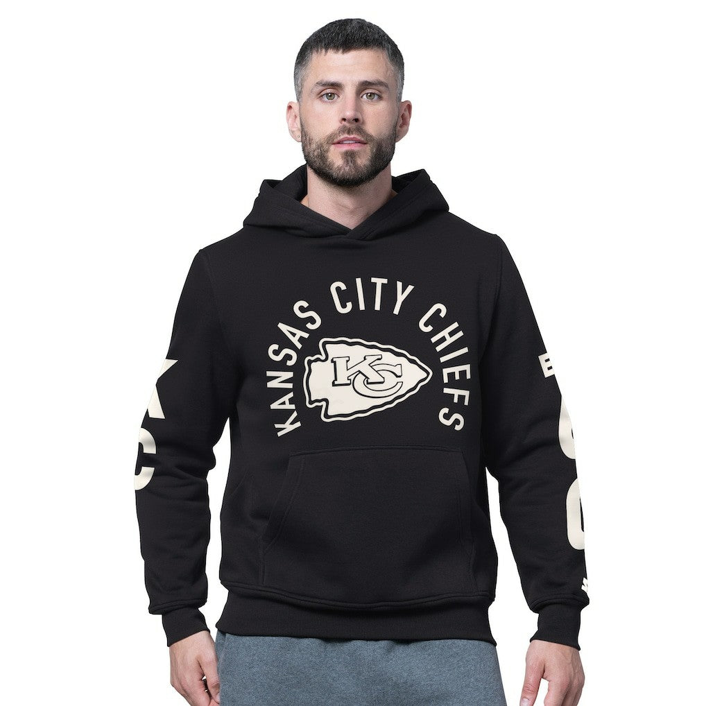 Kansas City Chiefs Starter Handoff Fleece Hoodie Sweatshirt - Black - NFL
