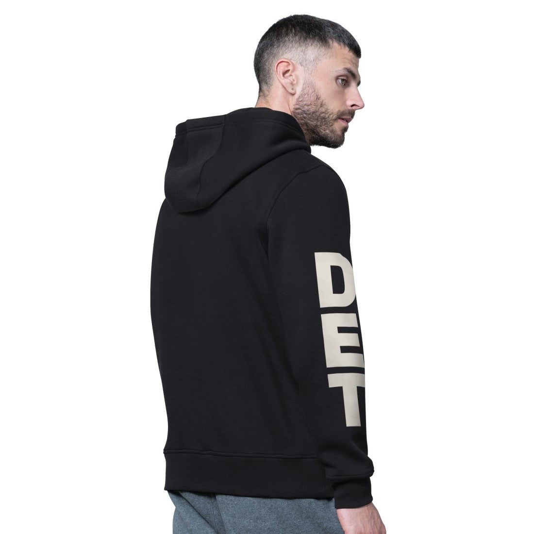 Detroit Lions Starter Handoff Fleece Hoodie Sweatshirt - Black - NFL