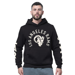 Los Angeles Rams Starter Handoff Fleece Hoodie Sweatshirt - Black - NFL