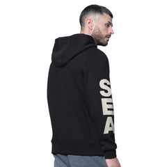 Seattle Seahawks Starter Handoff Fleece Hoodie Sweatshirt - Black - NFL