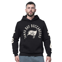 Tampa Bay Buccaneers Starter Handoff Fleece Hoodie Sweatshirt - Black - NFL