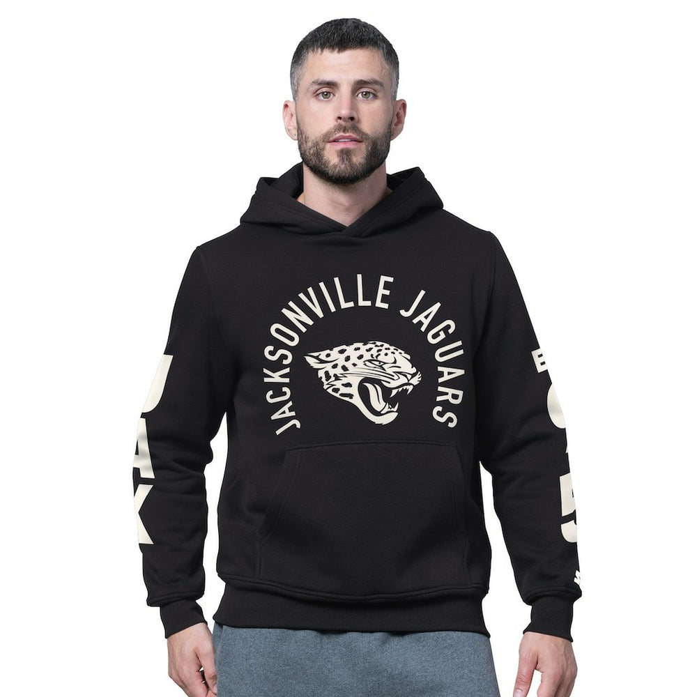 Jacksonville Jaguars Starter Handoff Fleece Hoodie Sweatshirt - Black - NFL