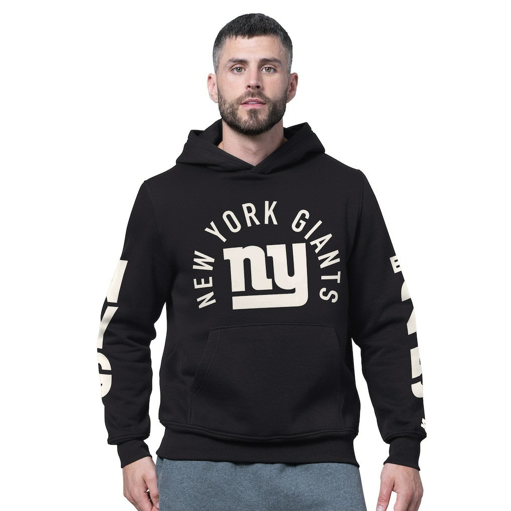 New York Giants Starter Handoff Fleece Hoodie Sweatshirt - Black - NFL