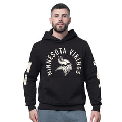 Minnesota Vikings Starter Handoff Fleece Hoodie Sweatshirt - Black - NFL