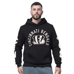 Cincinnati Bengals Starter Handoff Fleece Hoodie Sweatshirt - Black - NFL