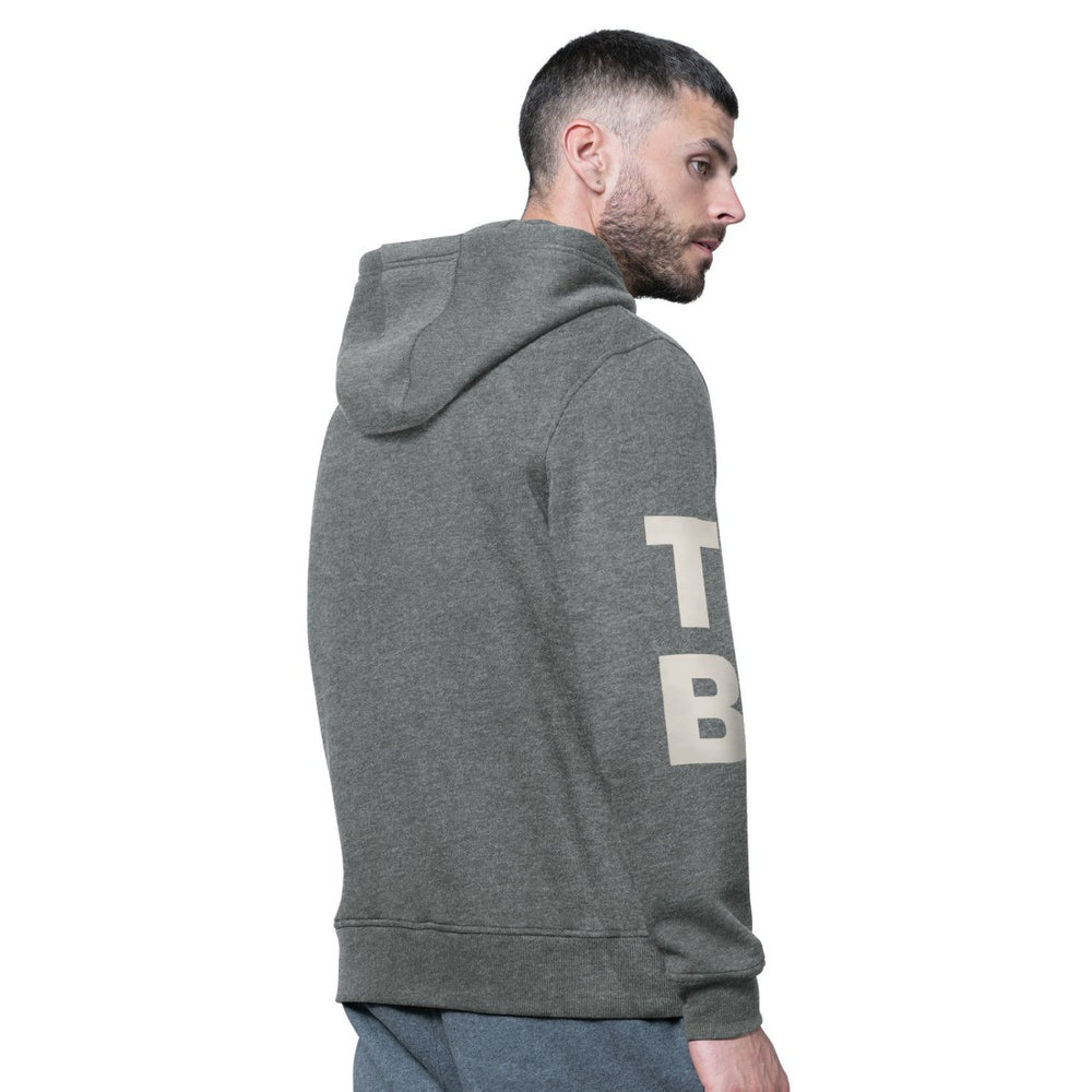 Tampa Bay Buccaneers Starter Handoff Vintage Logo Fleece Hoodie Sweatshirt - Charcoal - NFL