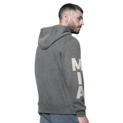 Miami Dolphins Starter Handoff Vintage Logo Fleece Hoodie Sweatshirt - Charcoal - NFL