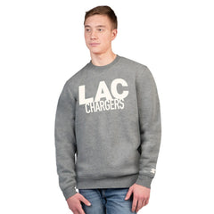 Los Angeles Chargers Starter Assist Sweatshirt - Charcoal - NFL