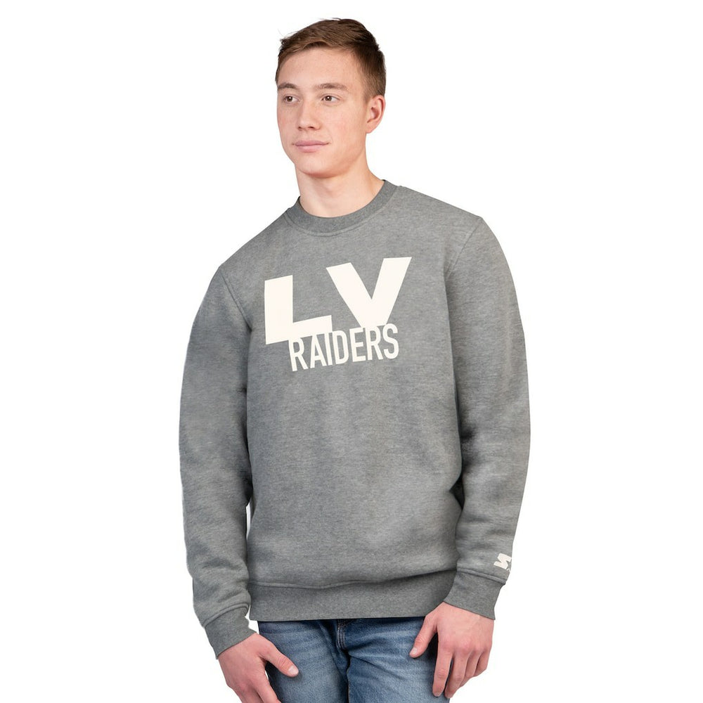 Las Vegas Raiders Starter Assist Sweatshirt - Charcoal - NFL