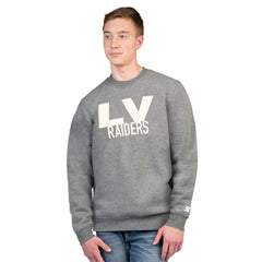 Las Vegas Raiders Starter Assist Sweatshirt - Charcoal - NFL