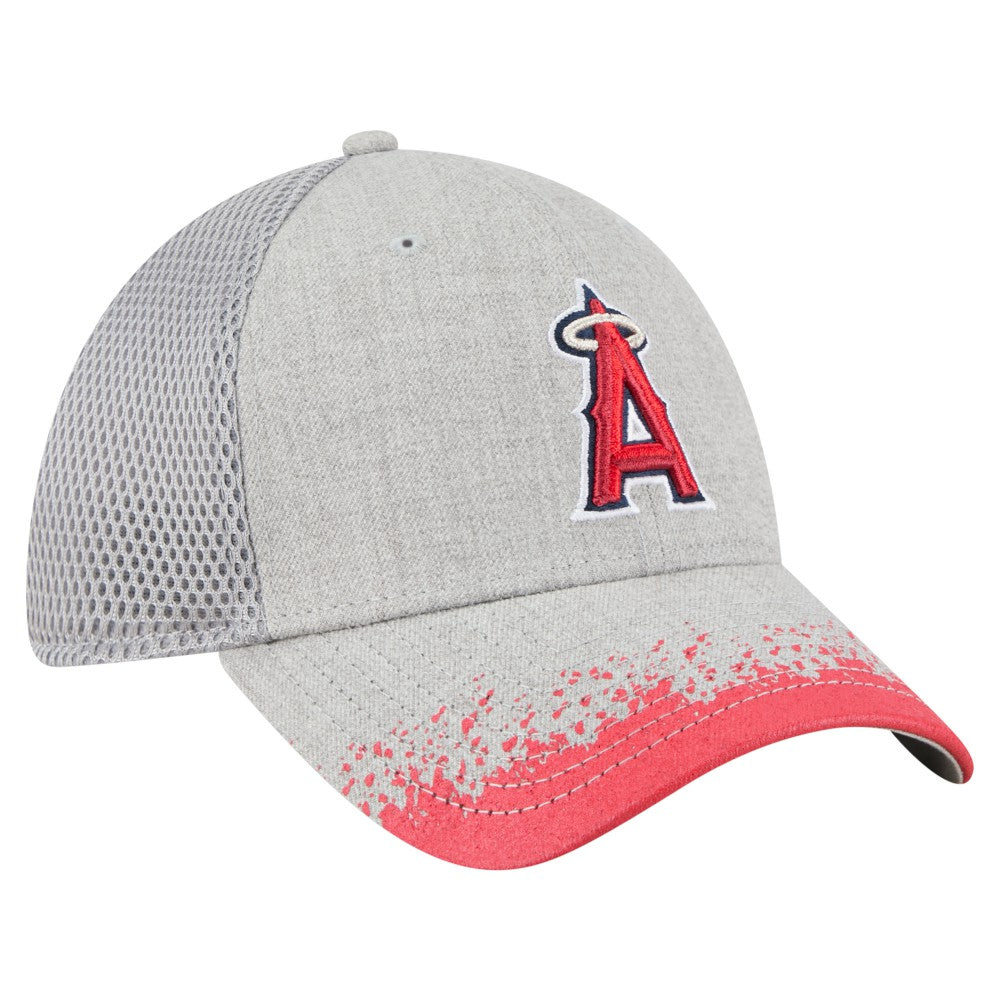 Los Angeles Angels New Era Visor Paint Splatter 39THIRTY Flex Hat Near Me