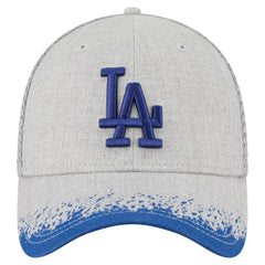Los Angeles Dodgers New Era Visor Paint Splatter 39THIRTY Flex Hat Outlet