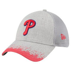 Philadelphia Phillies New Era Visor Paint Splatter 39THIRTY Flex Hat Outlet