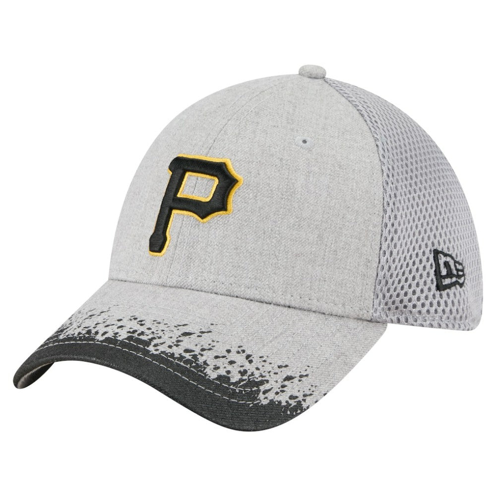 Pittsburgh Pirates New Era Visor Paint Splatter 39THIRTY Flex Hat Discount