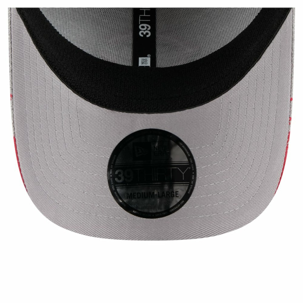 Cincinnati Reds New Era Visor Paint Splatter 39THIRTY Flex Hat Sale