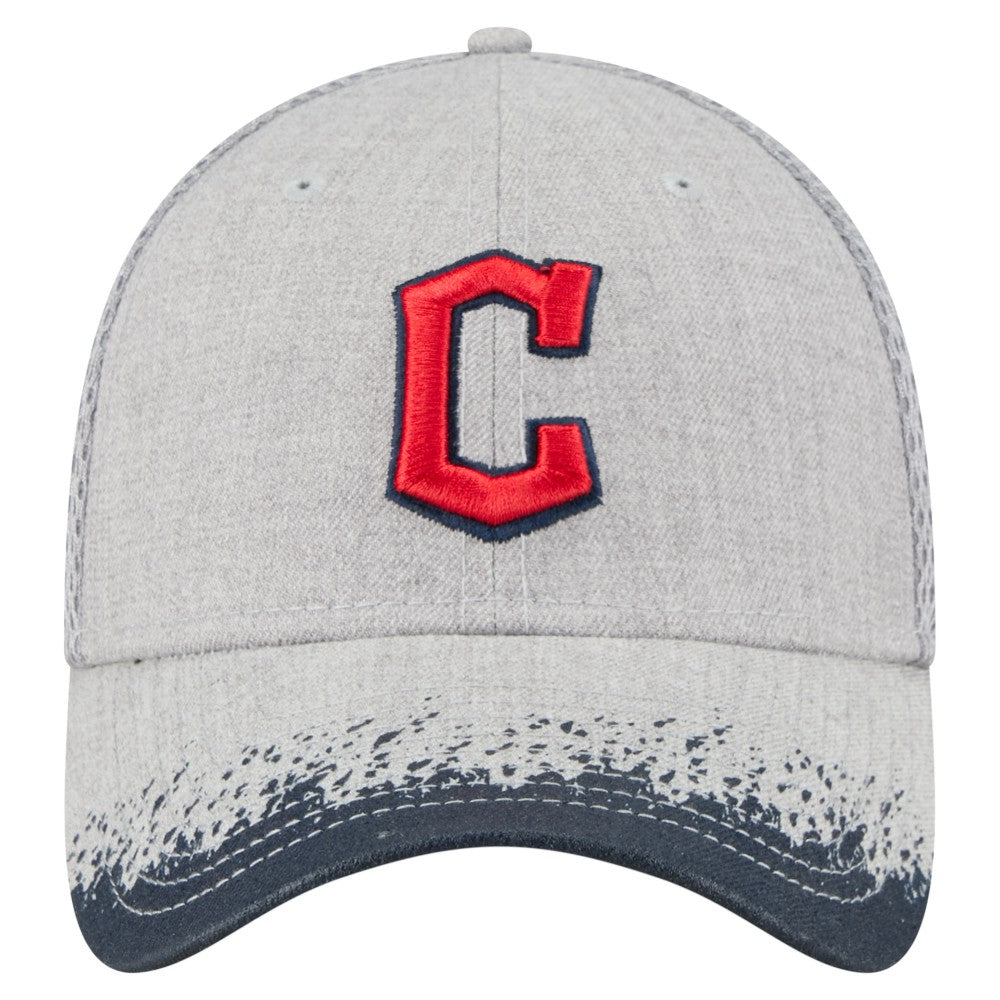 Cleveland Guardians New Era Visor Paint Splatter 39THIRTY Flex Hat Online