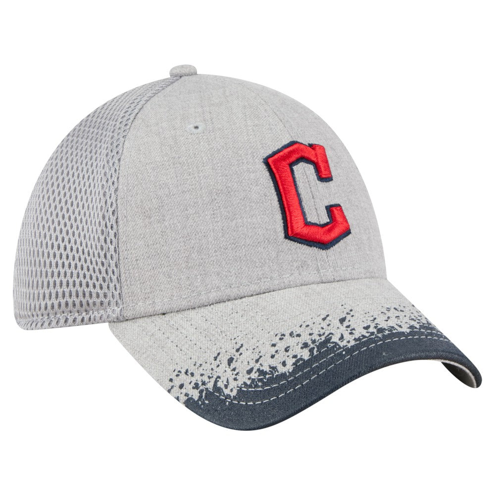 Cleveland Guardians New Era Visor Paint Splatter 39THIRTY Flex Hat Online
